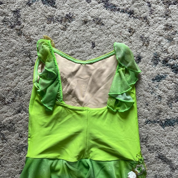 Custom Green Ballet Fairy Garden Dance Costume - Picture 4 of 5